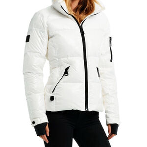 SAM. Freestyle White Down Puffer Jacket Size L